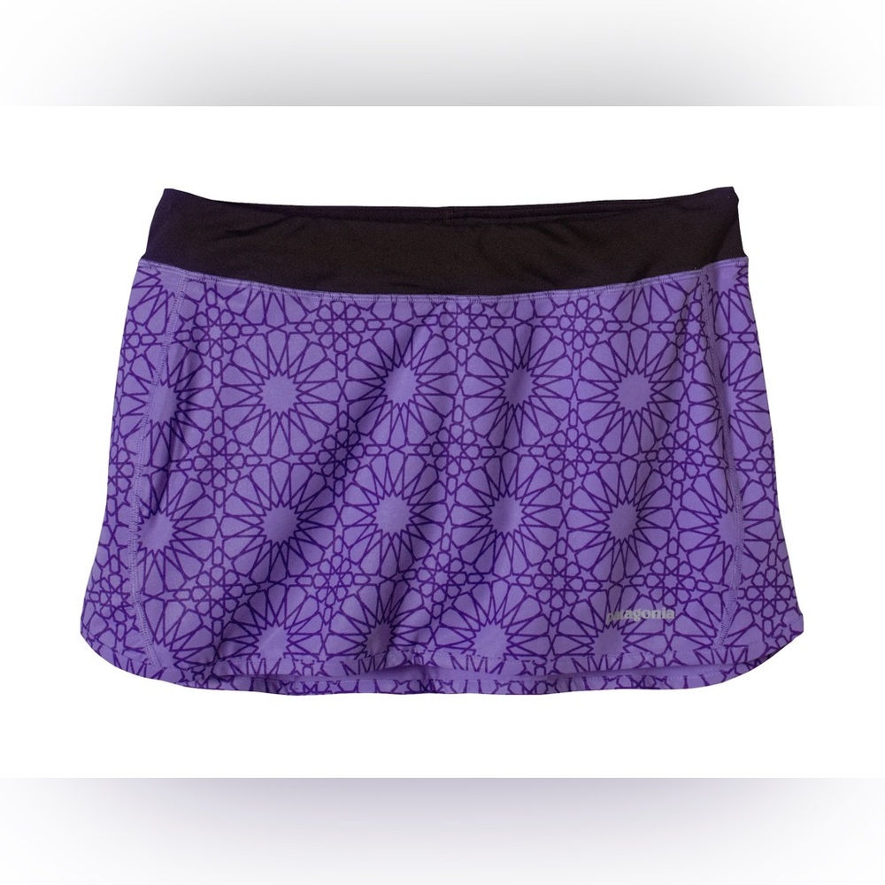 Patagonia Nine Trails Skirt / Skort in Purple & Black, size Medium